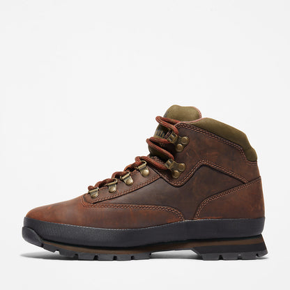 Timberland Mens Euro Hiker Better Leather Boot for Men in Brown