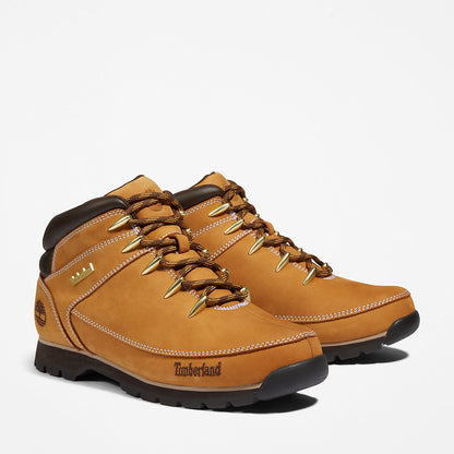 Timberland Mens Euro Sprint Hiker for Men in Yellow Nubuck