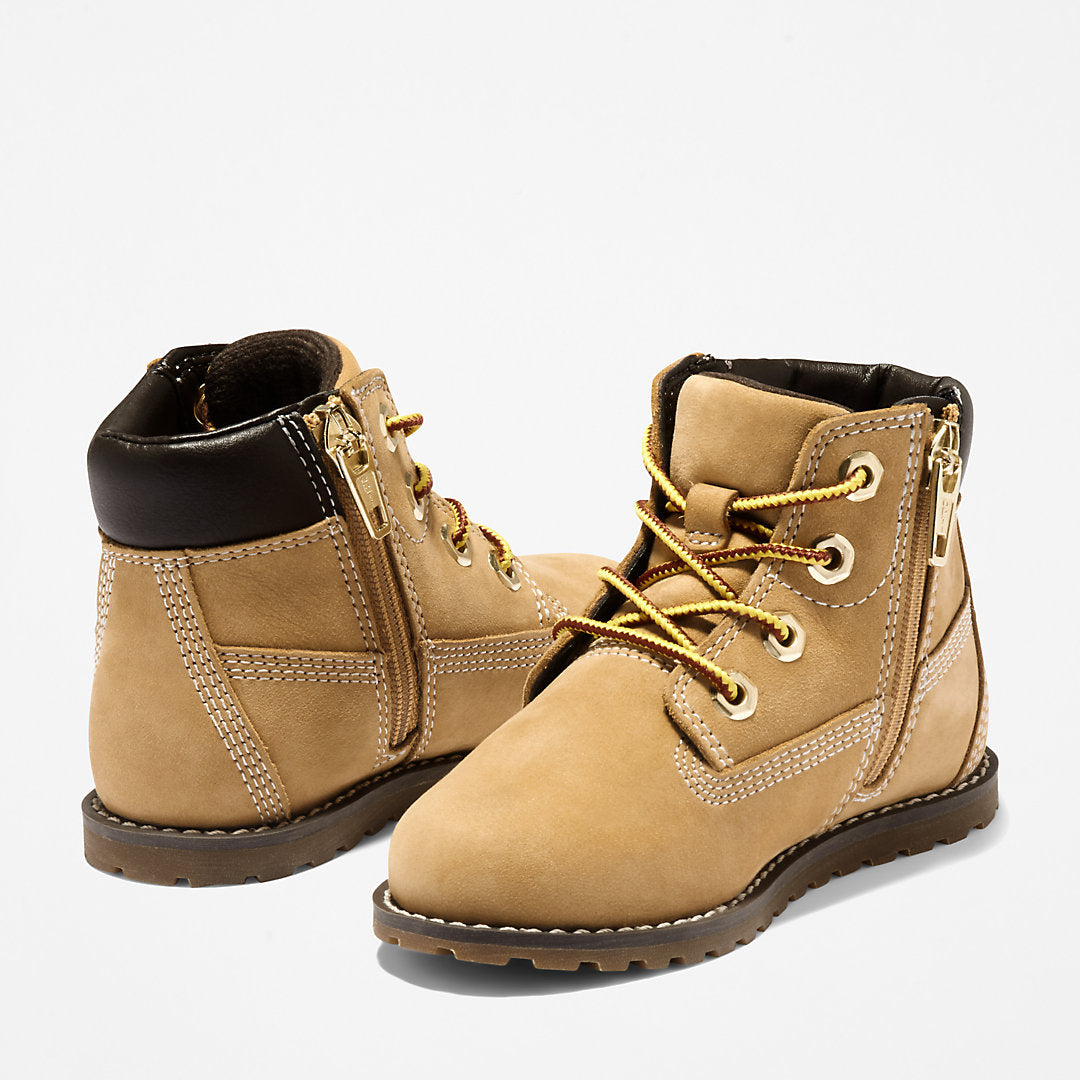 Timberland Kids Pokey Pine 6 Inch Boot for Toddler in Yellow