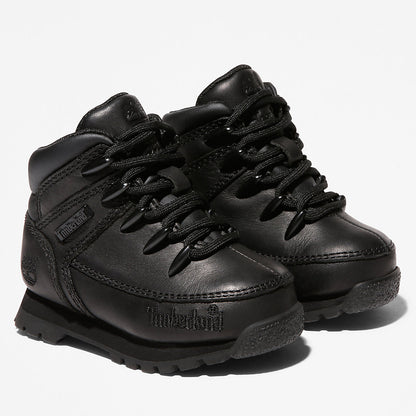 Timberland Kids Euro Sprint Hiker for Toddler in Black