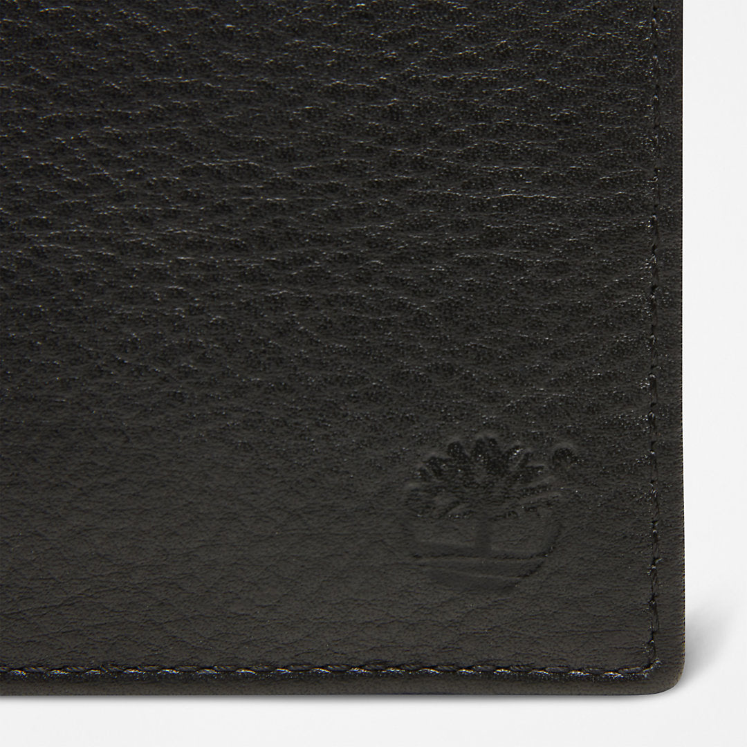 Timberland Mens Kennebunk Large Wallet for Men in Black