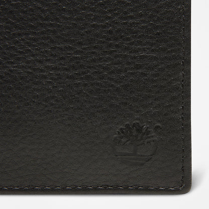 Timberland Mens Kennebunk Large Wallet for Men in Black