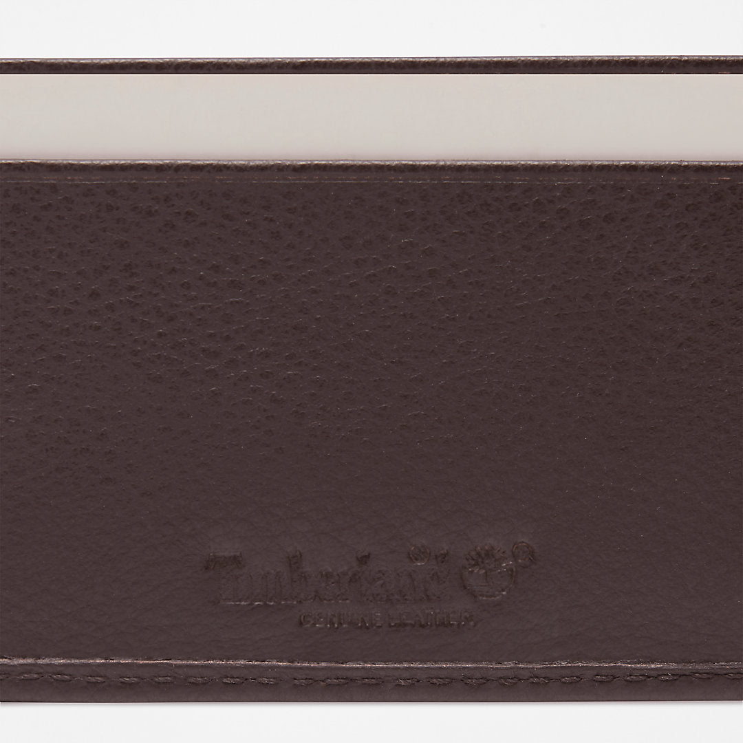 Timberland Mens Kennebunk Wallet for Men in Dark Brown