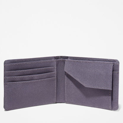 Timberland Mens Halyard Patch Wallet with Coin Pocket for Men in Green