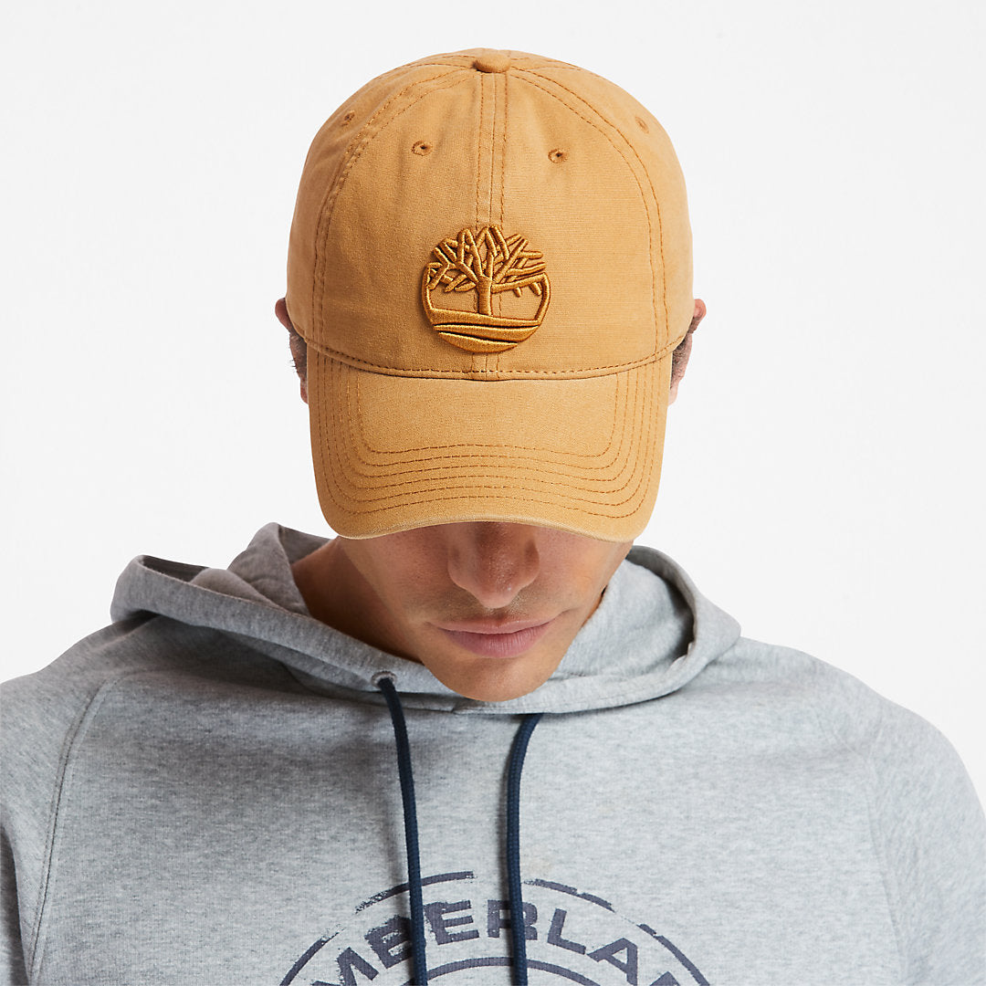 Timberland Mens Soundview Cotton Canvas Cap for Men in Yellow