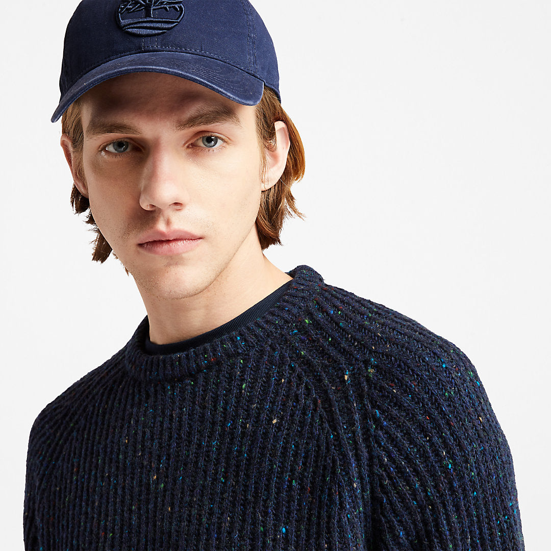 Timberland Mens Soundview Cotton Canvas Cap for Men in Navy