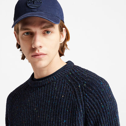 Timberland Mens Soundview Cotton Canvas Cap for Men in Navy