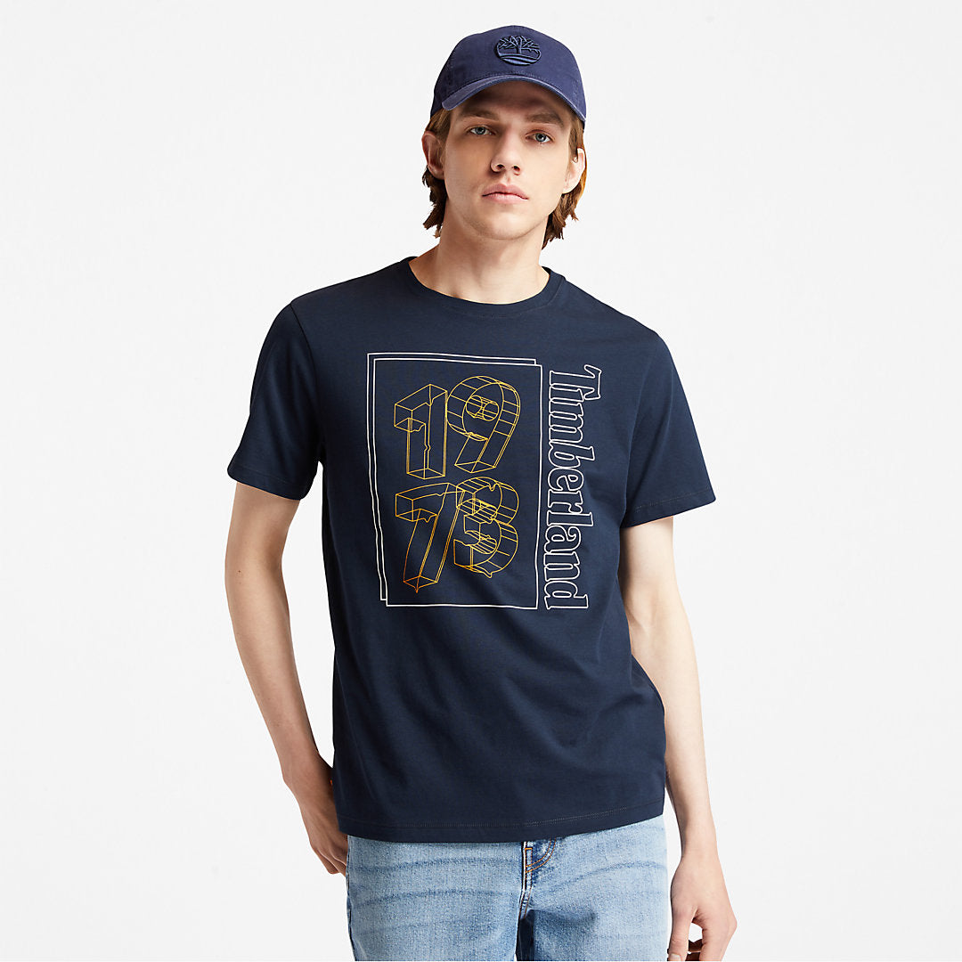 Timberland Mens Soundview Cotton Canvas Cap for Men in Navy