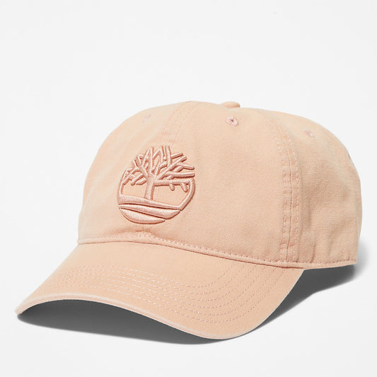 Timberland Mens Soundview Cotton Canvas Baseball Cap for Men in Pink
