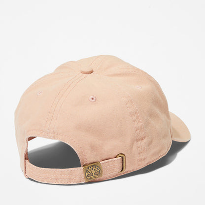 Timberland Mens Soundview Cotton Canvas Baseball Cap for Men in Pink