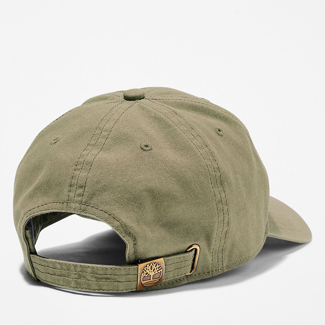 Timberland Mens Soundview Cotton Canvas Cap for Men in Dark Green