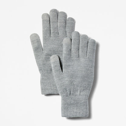 Timberland Womens Touchscreen Gloves for Women in Grey