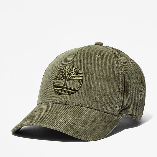 Timberland Mens Cotton Corduroy 6-panel Cap for Men in Green