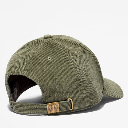 Timberland Mens Cotton Corduroy 6-panel Cap for Men in Green