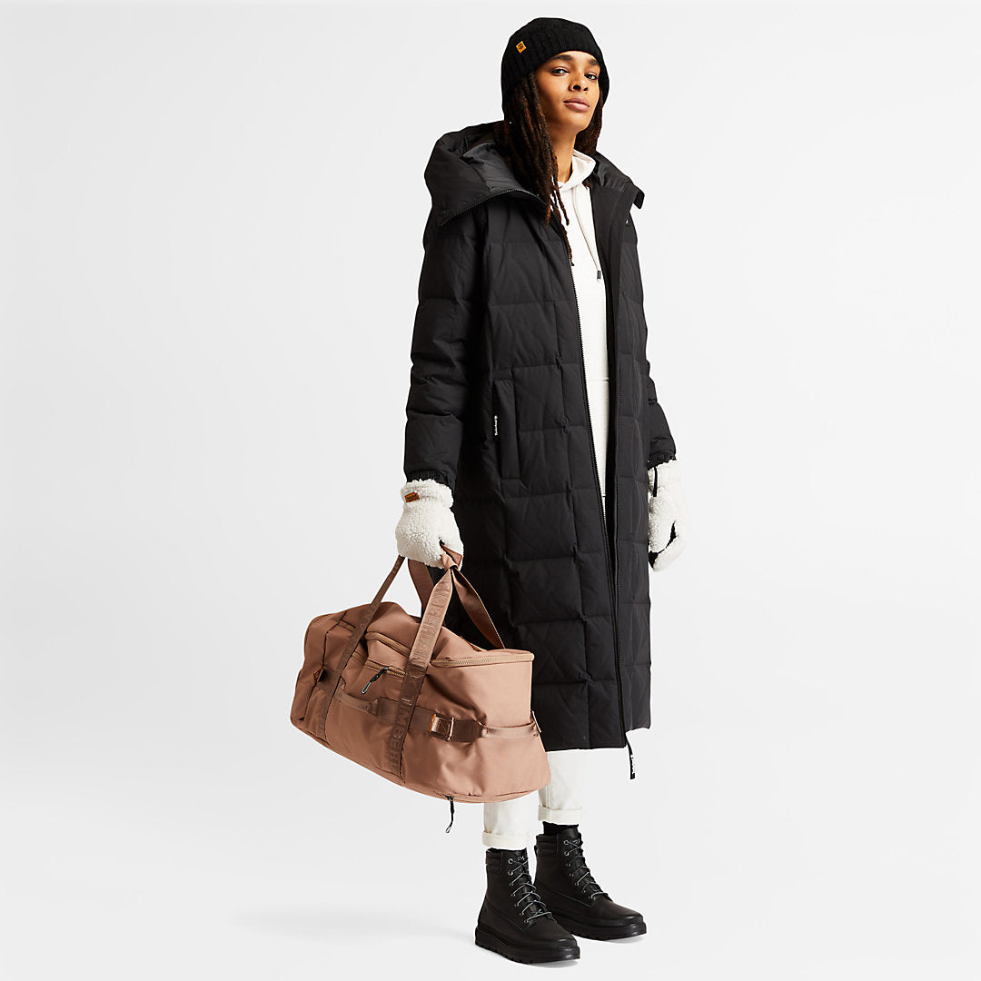Timberland Womens Autumn Woods Cable Beanie for Women in Black