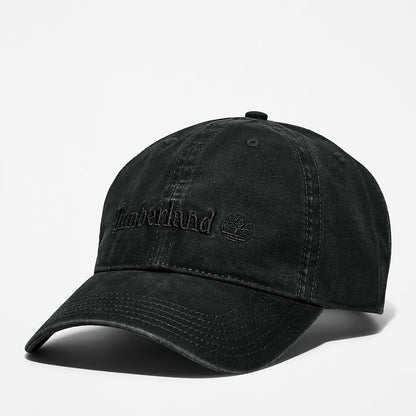 Timberland Mens Cooper Hill Baseball Cap for Men in Black