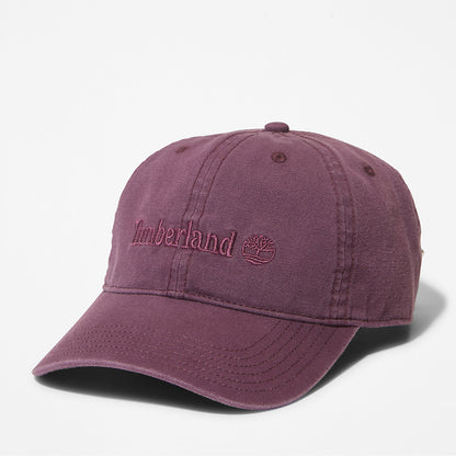 Timberland Mens Cooper Hill Cotton Canvas Baseball Cap for Men in Pink