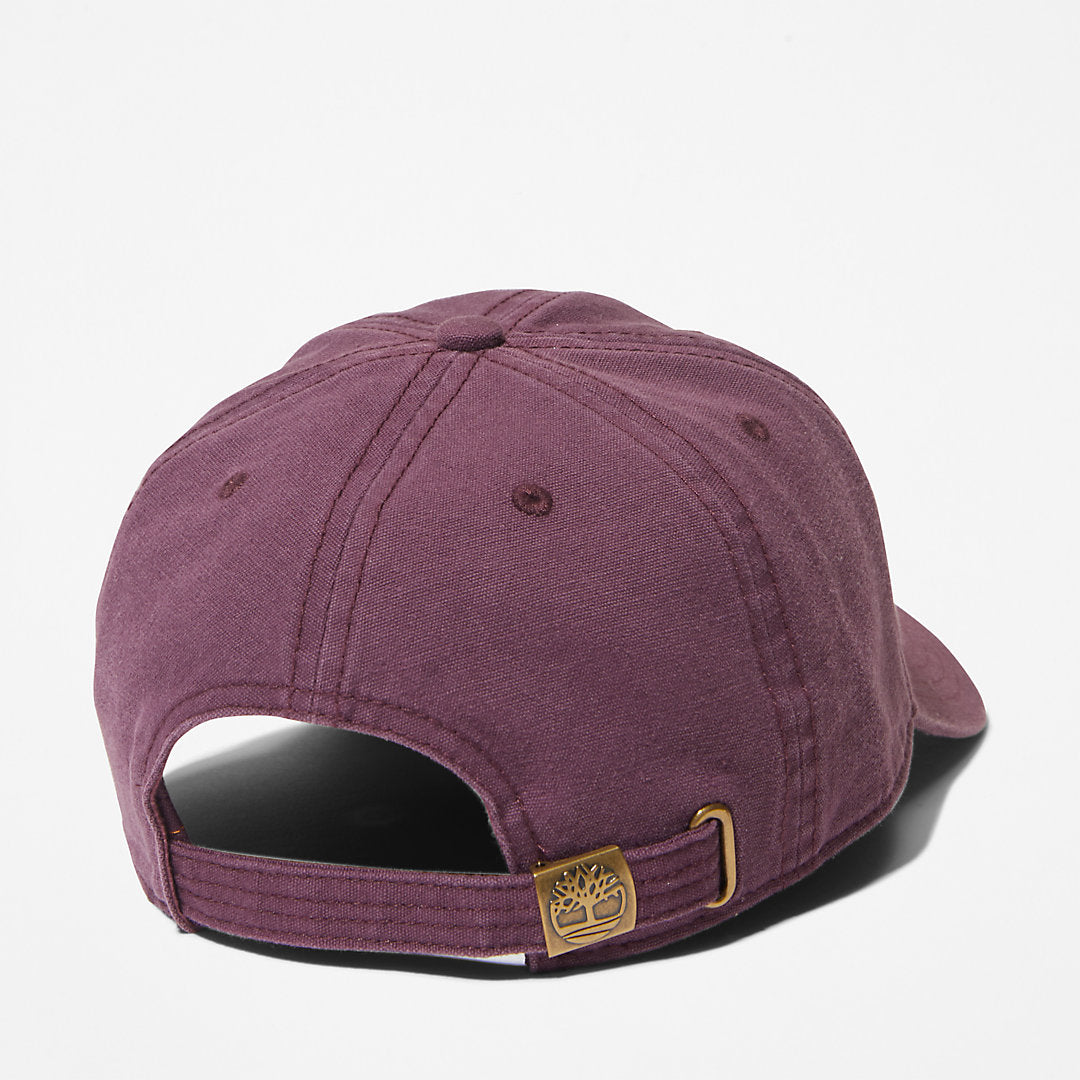 Timberland Mens Cooper Hill Cotton Canvas Baseball Cap for Men in Pink