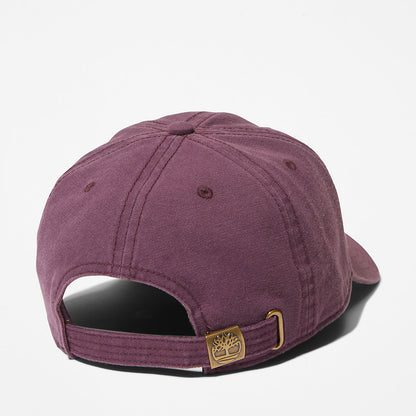Timberland Mens Cooper Hill Cotton Canvas Baseball Cap for Men in Pink