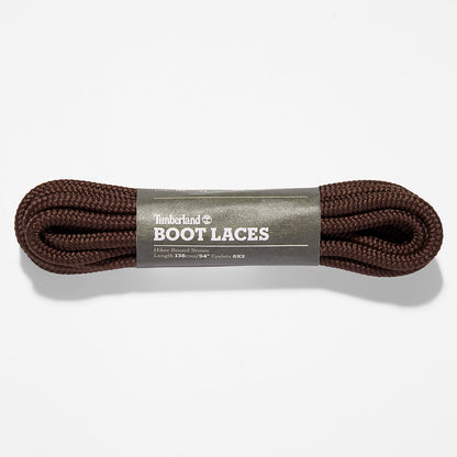 Timberland Mens 137cm/54'' Hiker Replacement Round Laces in Dark Brown