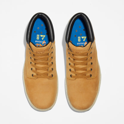 Timberland Mens Disruptor Steel-Toe Chukka Work Boot for Men in Yellow