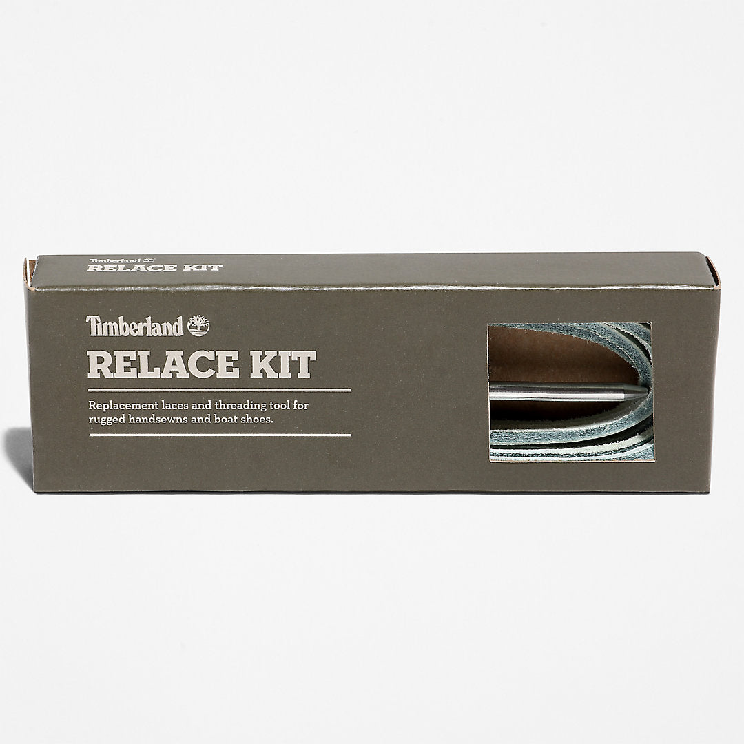 Timberland Mens 114cm/45" Boat Shoe Relace Kit in Silver