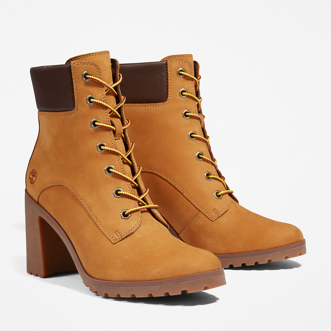 Timberland Womens Allington 6 Inch Lace-Up Boot for Women in Yellow