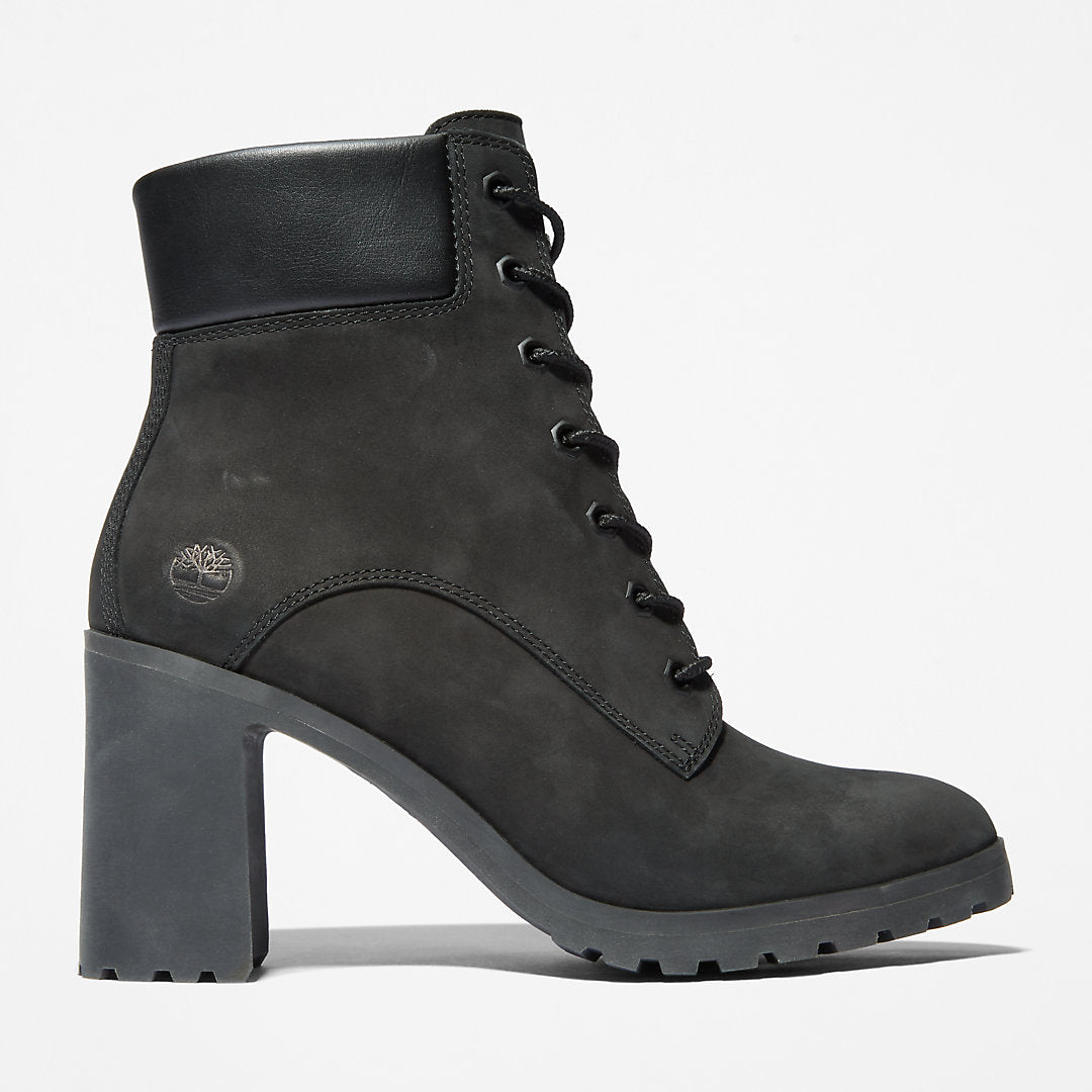 Timberland Womens Allington 6 Inch Lace-Up Boot for Women in Black