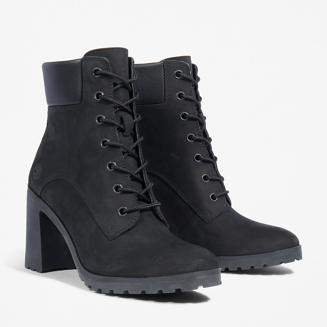 Timberland Womens Allington 6 Inch Lace-Up Boot for Women in Black