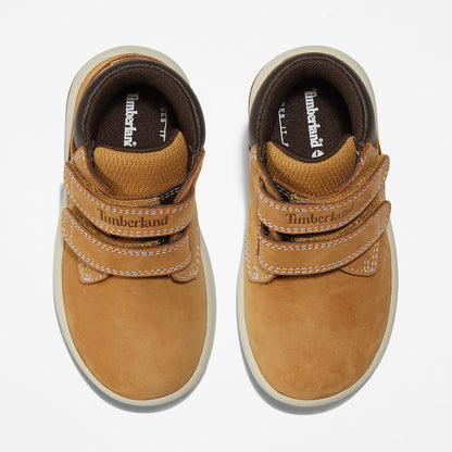 Timberland Kids Toddle Tracks Velcro Chukka for Toddler in Yellow