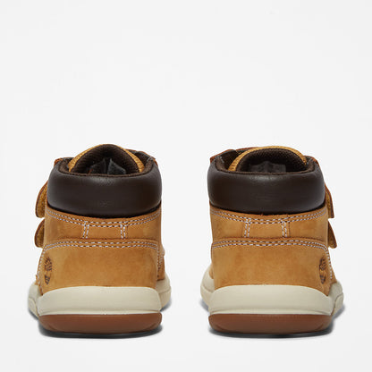 Timberland Kids Toddle Tracks Velcro Chukka for Toddler in Yellow