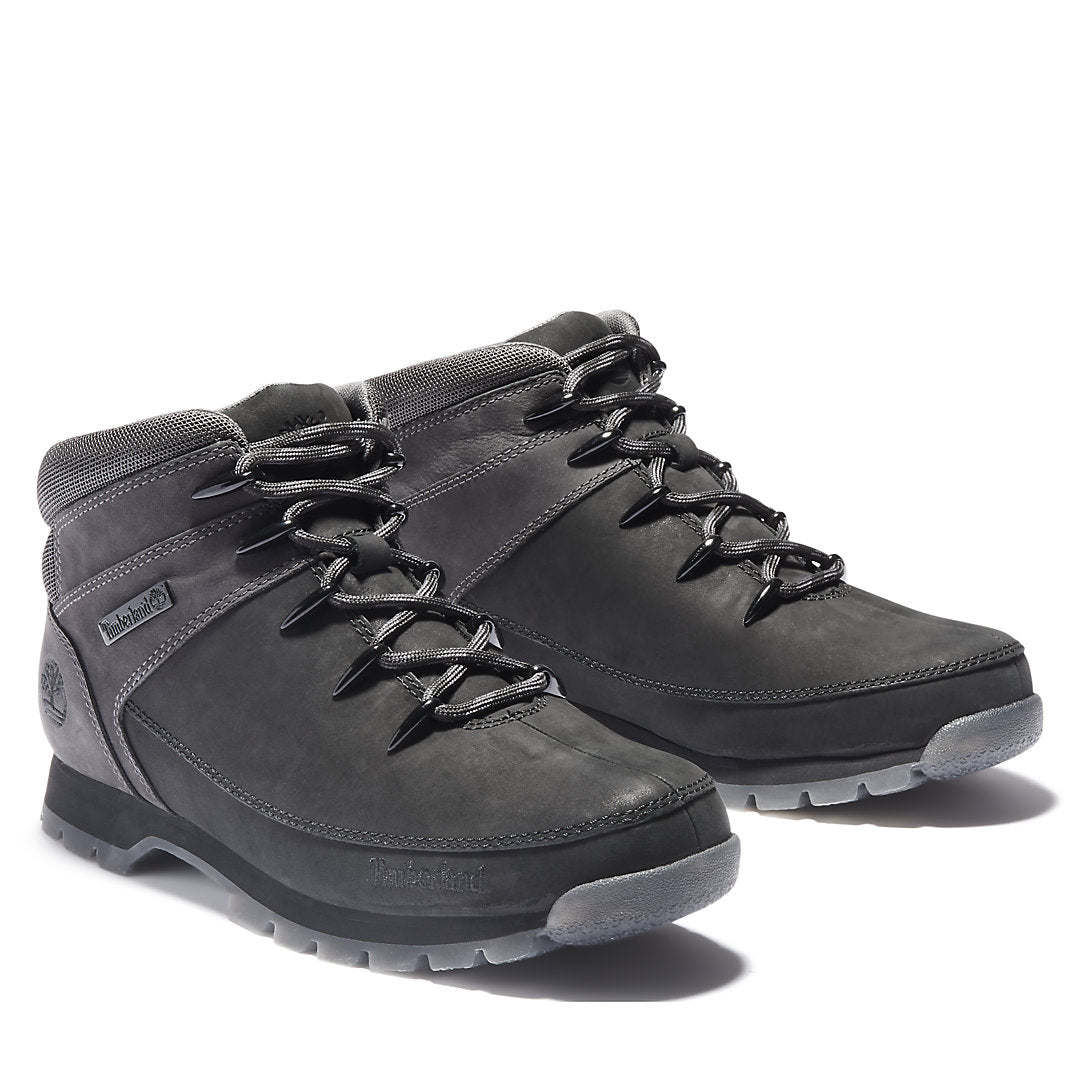 Timberland Mens Euro Sprint Hiker for Men in Black/Grey