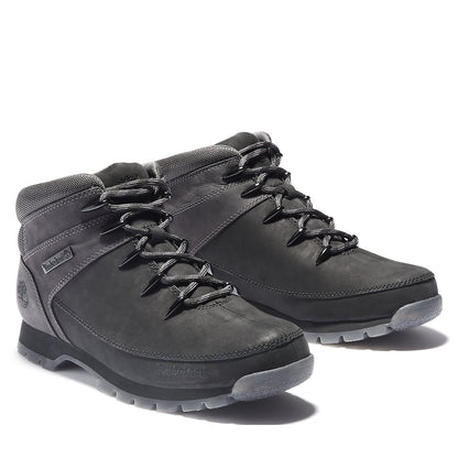Timberland Mens Euro Sprint Hiker for Men in Black/Grey