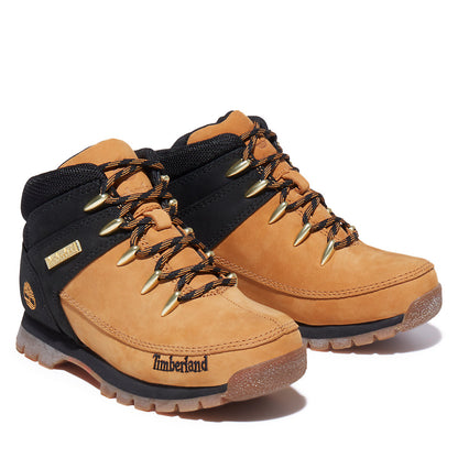 Timberland Kids Euro Sprint Hiker for Toddler in Yellow/Black