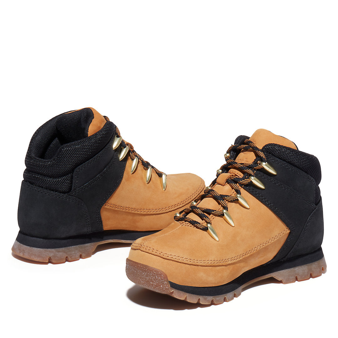 Timberland Kids Euro Sprint Hiker for Toddler in Yellow/Black