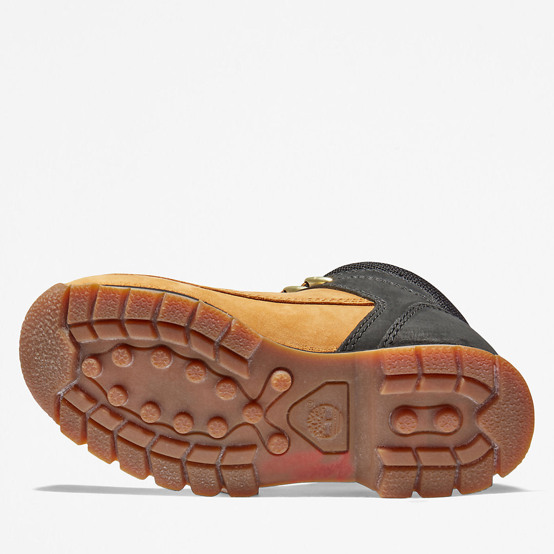 Timberland Kids Euro Sprint Mid Hiker for Youth in Yellow/Black