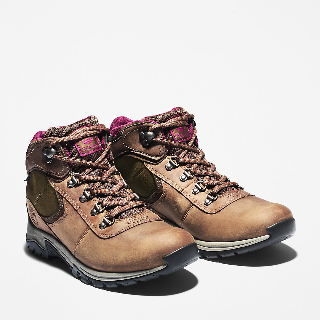 Timberland Womens Mt. Maddsen Hiking Boot for Women in Brown
