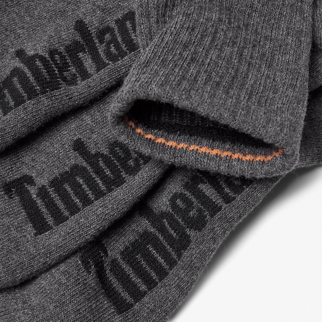 Timberland Mens Stratham 3-pack Sport Socks for Men in Grey