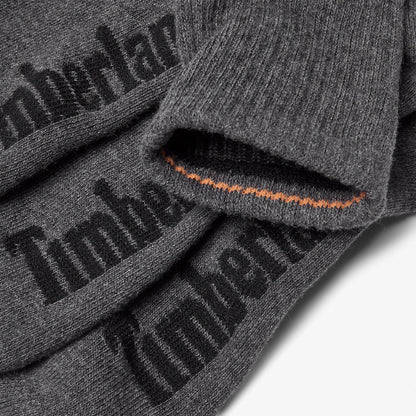 Timberland Mens Stratham 3-pack Sport Socks for Men in Grey