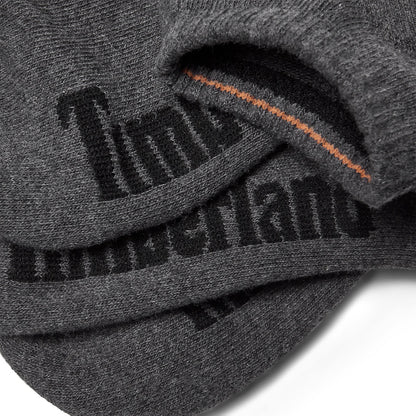 Timberland Mens Stratham 3-pack No-show Sport Socks for Men in Grey