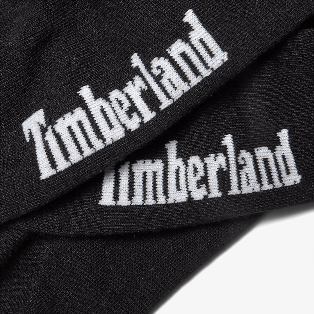 Timberland Mens Three Pair Stratham Sock Liners for Men in Black