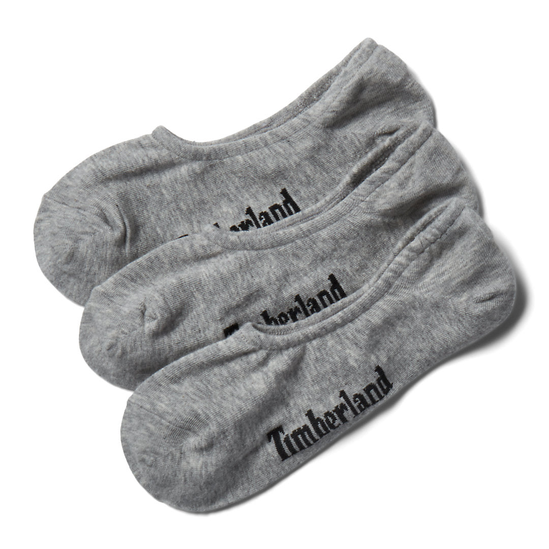 Timberland Mens Three Pair Stratham Sock Liners for Men in Grey