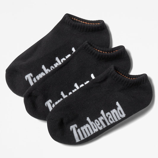 Timberland Womens Three Pair Stratham Socks for Women in Black
