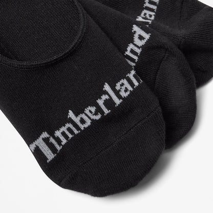 Timberland Mens Stratham 3-pack Invisible Socks for Men in Black