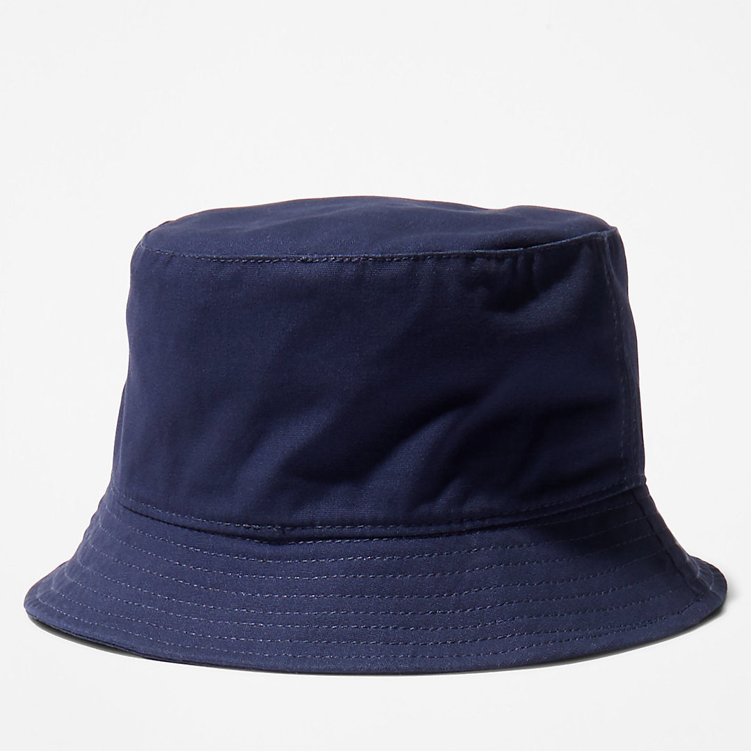 Timberland Mens Canvas Bucket Hat for Men in Navy