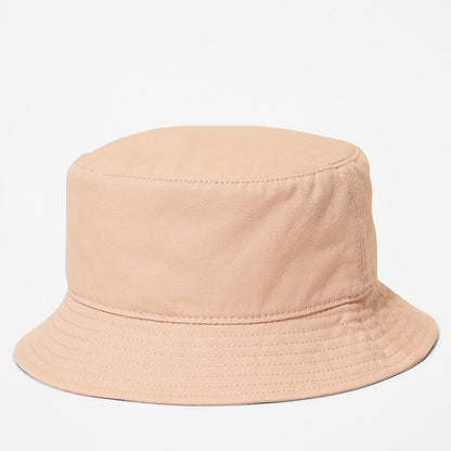 Timberland Mens Cotton Canvas Bucket Hat for Men in Pink