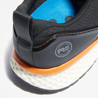 Timberland Mens Timberland PRO® Reaxion Work Shoe for Men in Black/Orange