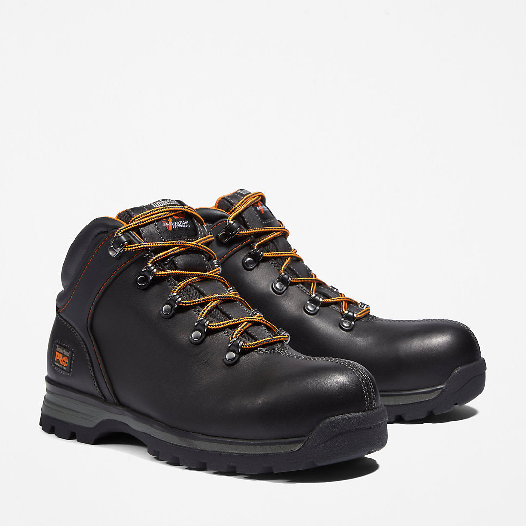 Timberland Mens Splitrock XT Comp-Toe Work Boot for Men in Black