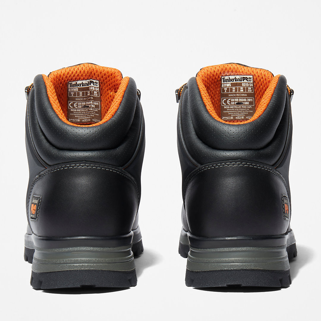 Timberland Mens Splitrock XT Comp-Toe Work Boot for Men in Black