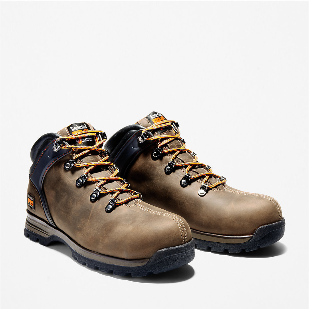 Timberland Mens Splitrock XT Comp-Toe Work Boot for Men in Brown